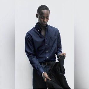 NWOT AYR Men’s The Everyday Premiere Performance Button Down Shirt Dark Green